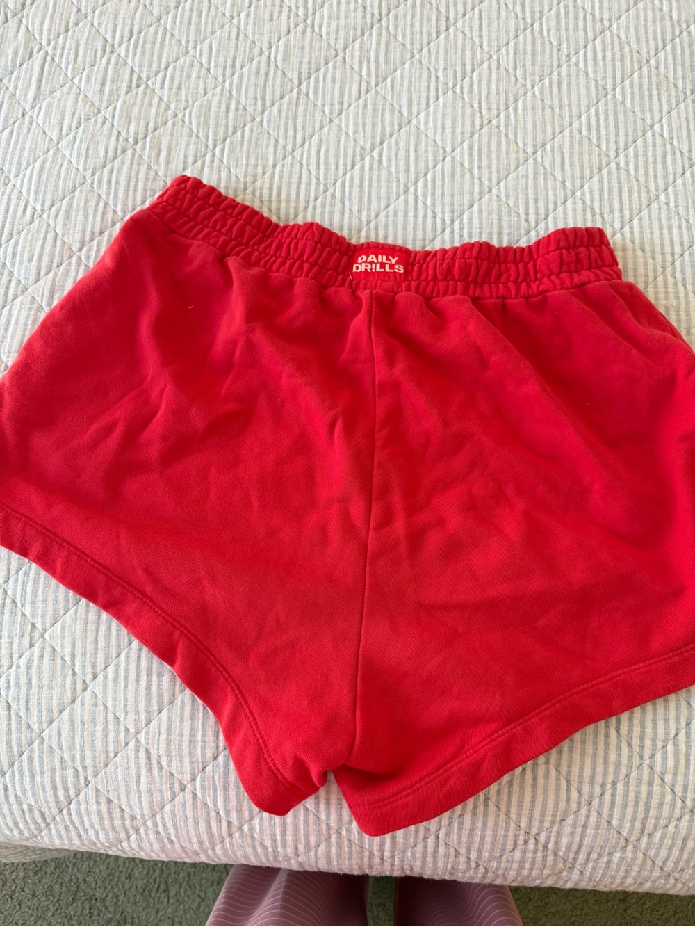 Daily Drills Women's Bright Red Athletic Shorts